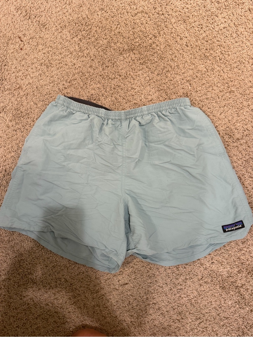 Patagonia Light Blue Men's Athletic Shorts